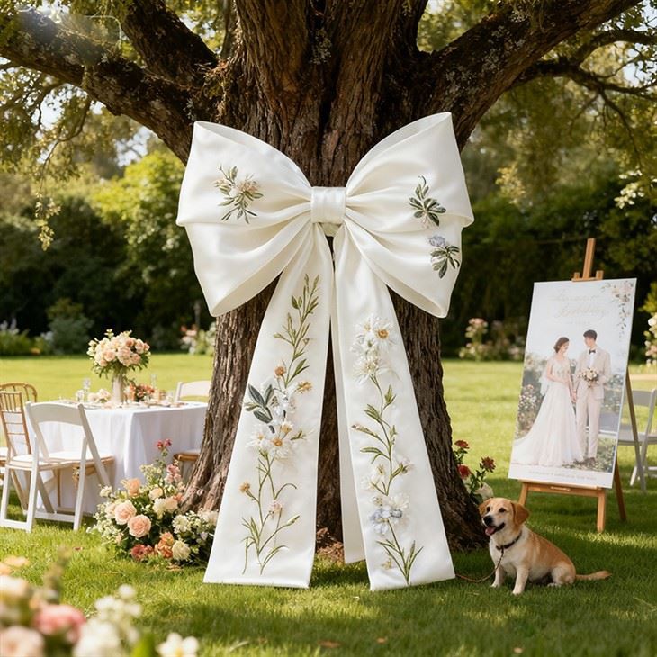 Divovski luk od tkanine