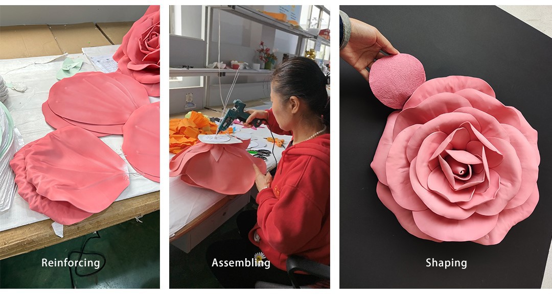 Artificial giant rose Artificial giant rose